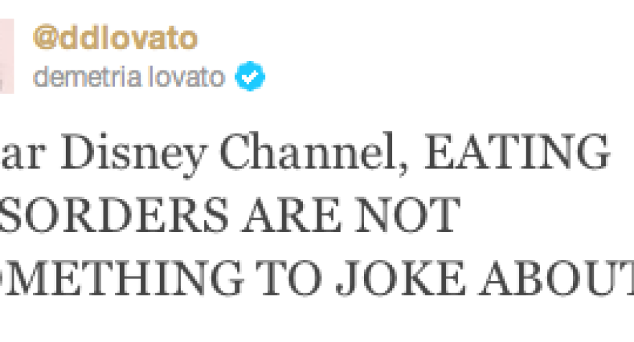 Demi Lovato si scaglia contro la Disney :”Non si scherza sui disturbi alimentari”
