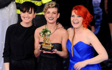 Sanremo 2012: trionfano le donne e vince la canzone impegnata di Emma