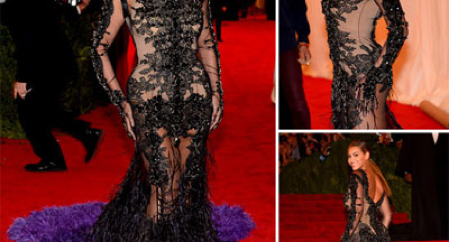 Beyonce in Givenchy Couture al Met Galà 2012
