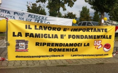 15 euro è il valore del sacrificio della famiglia la domenica