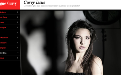 Vogue Italia cancella la sezione curvy