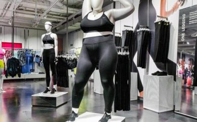 Nike e i manichini plus size