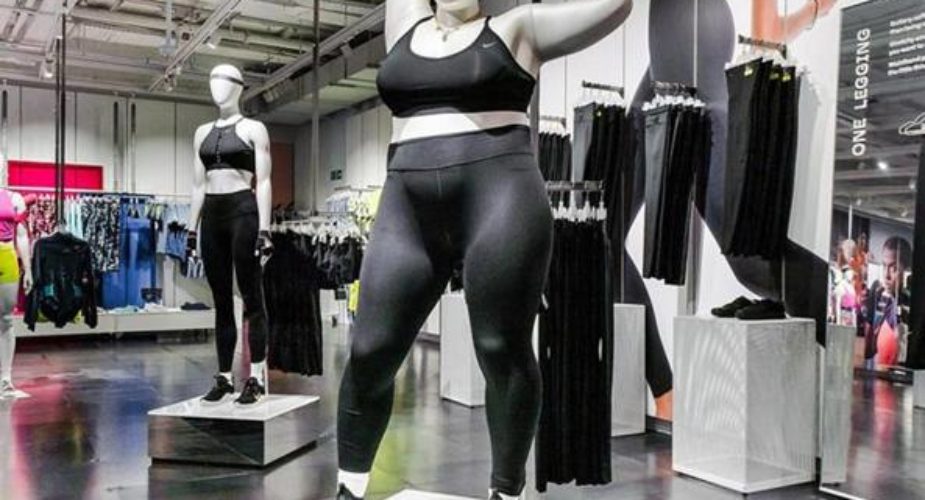 Nike e i manichini plus size