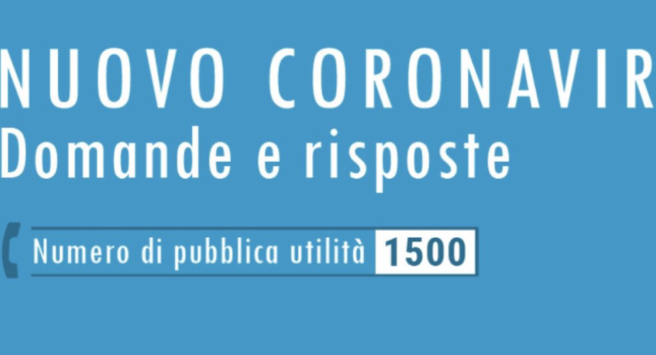 Coronavirus, informazioni utili