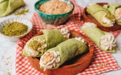 Cannoli salati con crema al gorgonzola