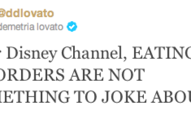 Demi Lovato si scaglia contro la Disney :”Non si scherza sui disturbi alimentari”