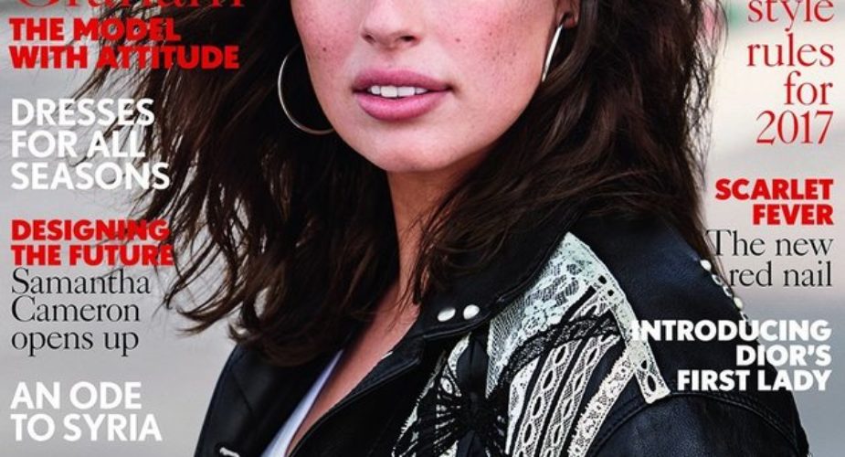 Ashley Graham sulla copertina di Vogue Uk ma tanti stilisti non han voluto vestirla