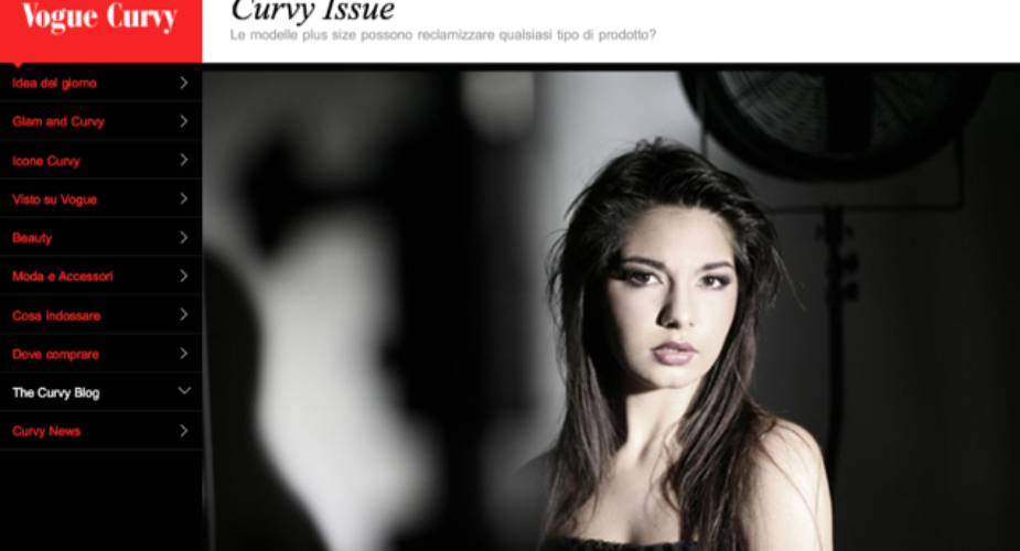 Vogue Italia cancella la sezione curvy